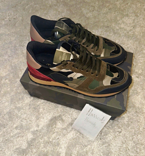 Valentino camo trainer - valentino,