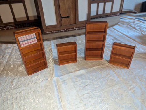 Dolls house miniature wooden - miniature,