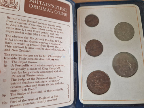 Britain first decimal - first,