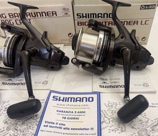 Shimano Big Baitrunner Lc Long Cast 3 Reel Complete with Boxes + Coil 