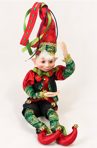 Christmas elf doll - doll, 16”
