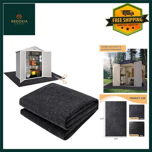 Waterproof garage shed - shed, floor
