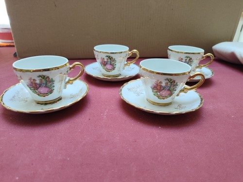 Tea cups saucers - &, demitasse