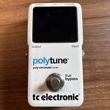 TC Electronic Polytune Poly-chromatic Tuner For Bass Or Guitar