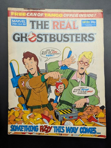The real ghostbusters comic - comic, no