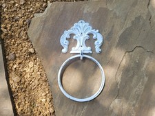 Iron Hand Towel Ring, Shabby