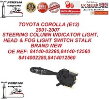 FOR TOYOTA COROLLA  2001-2007