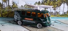 MAJORETTE · VW VOLKSWAGEN T1 SAMBA BUS · GREEN · 1:64 · BRAND NEW · NO BOX