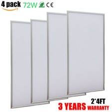 4X 72W LED Panel Light Ceiling