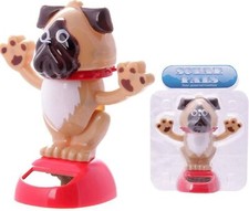 Solar powered dancing bulldog - solar,