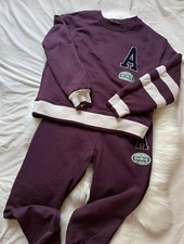 Zara sweatshirt and tracksuit bottom set, size S, worn once