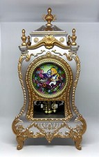Disney Alice in Wonderland Castle Clock L Size Mantel Style
