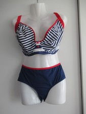 Bravissimo Navy & Red Stripe