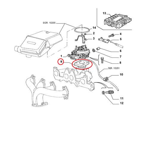 Original fiat uno - uno, carburetor
