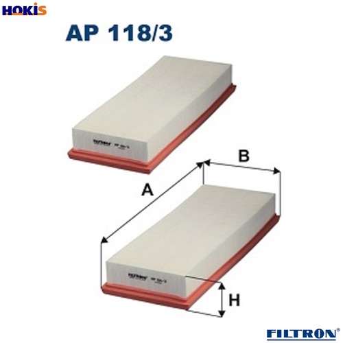 Air filter 118 2x - air, ap