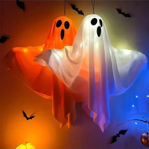 Halloween glowing ghost light - glowing,