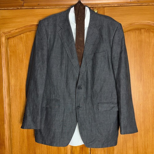 Pure italian linen blazer - italian,