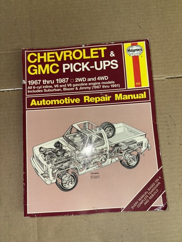 Haynes repair manual 420 - haynes,