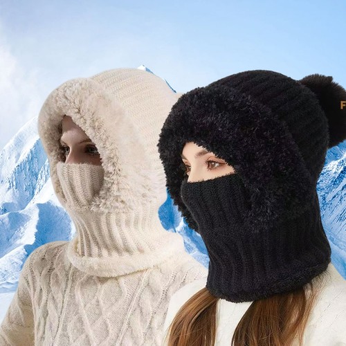 3in1 fleece lined winter hat - fleece,