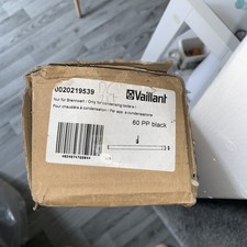 Vaillant 60 PP Black flue