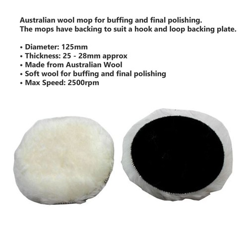Australian wool pads mop - x,