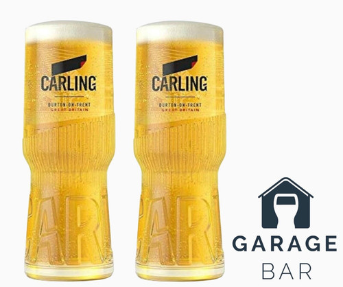 Set carling pint beer - 2,