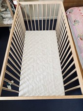 IKEA Sniglar Baby Bed/Cot 60x120cm With Mattress