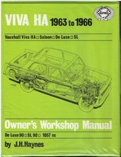 VAUXHALL VIVA HA SALOON (1963-66) OWNERS WORKSHOP MANUAL *VGC HARDBACK*