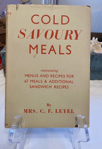 Cold savoury meals - "cold, leyel