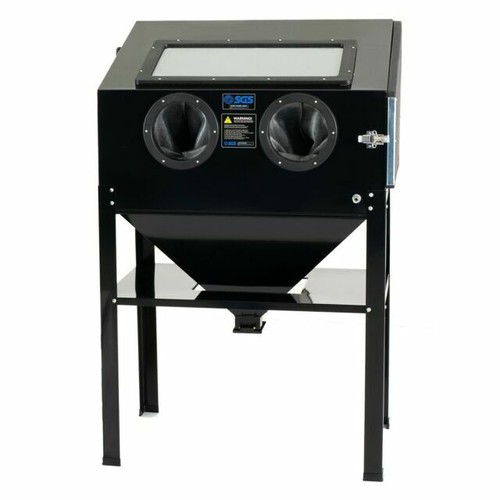 Sgs sand blasting cabinet - blasting,