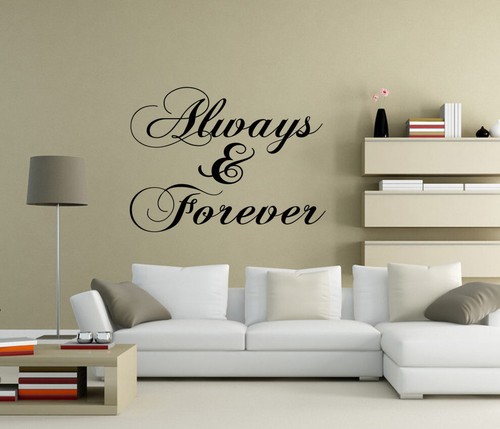 Always and forever wall - forever,