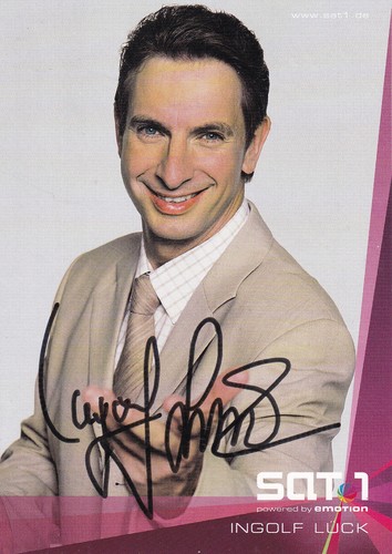 Autograph ingolf lück - autograph,