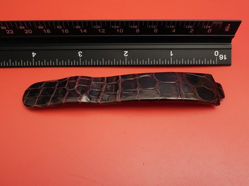 One side ebel - 18mm, crocodile
