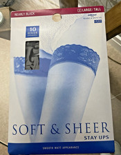 PAIR M & S  SOFT & SHEER LACE