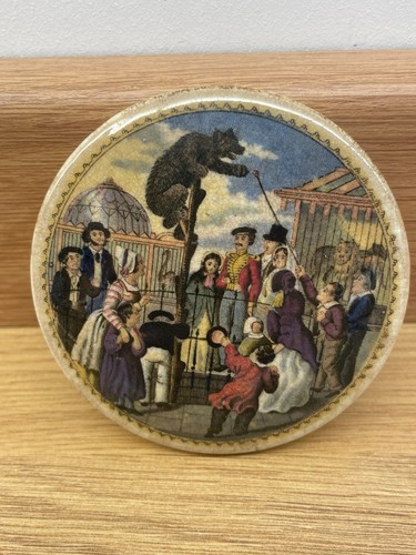 Antique pratt small pot lid - pratt,
