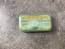 Vintage Boots Plaster Tin