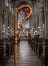 Wooden CROZIER Bishop Staff
