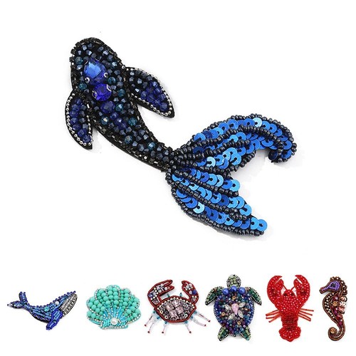 Handmade beaded patches for - beaded,