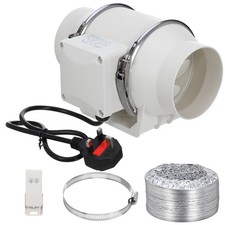 4 Inch Quiet Inline Duct Fan