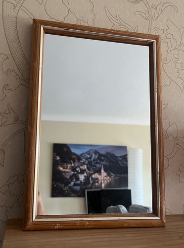 Vintage solid wood - solid, framed