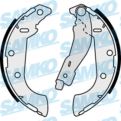 New brake shoe set - shoe, peugeot