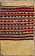 Primitive rug, wool Small rug