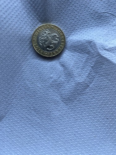2016 william shakespeare 2 - shakespeare, £2