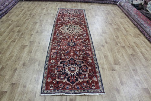 Vintage handmade heriz wool - vintage,
