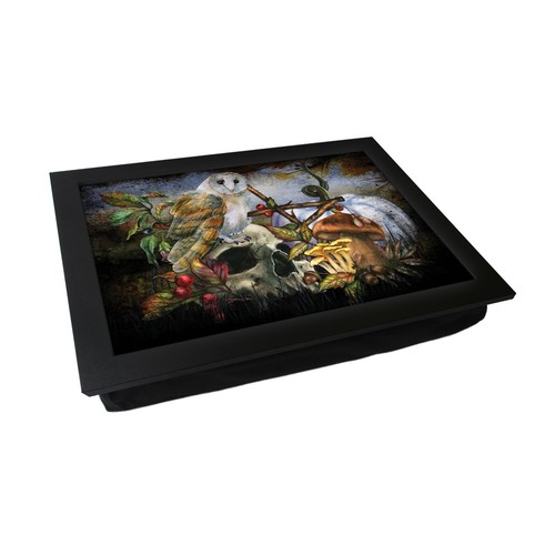 Gothic woodland lap tray - gothic,