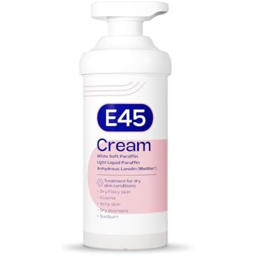 E45 cream pump 500 itch - cream,