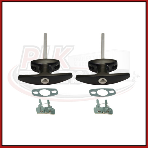 Black handle lock for - handle,