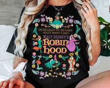 Isney Robin Hood Floral Shirt