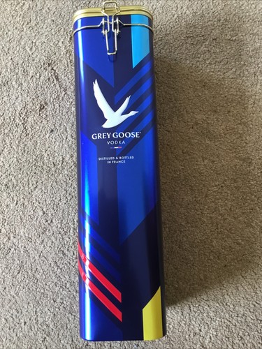 Grey goose vodka - grey, tin