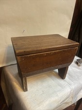 Antique Wooden Storage Box